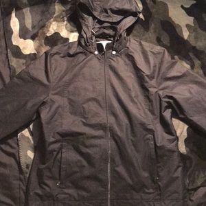 Black Port Authority Raincoat/Jacket